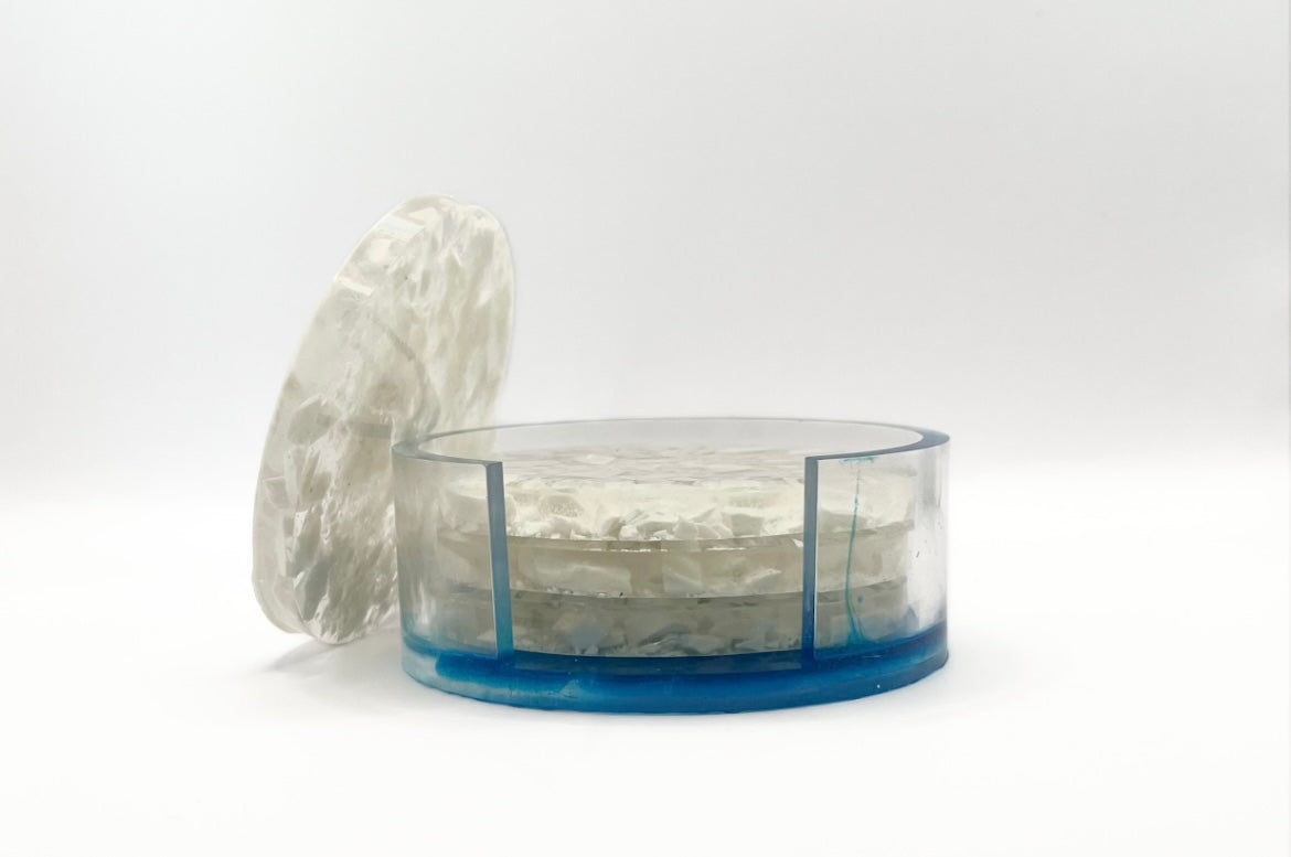 Shattered plate Coasters