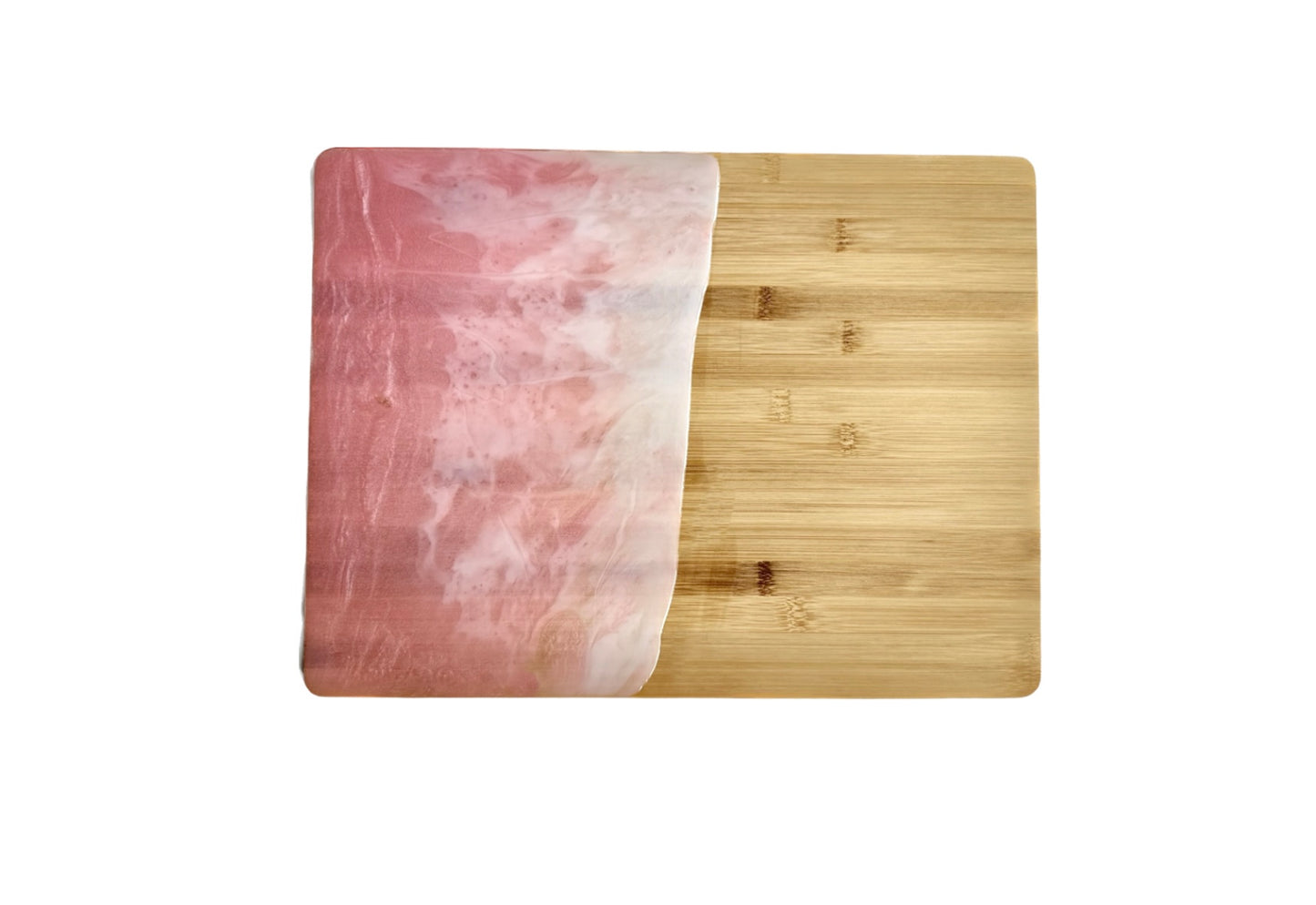 Pink lagoon bamboo board