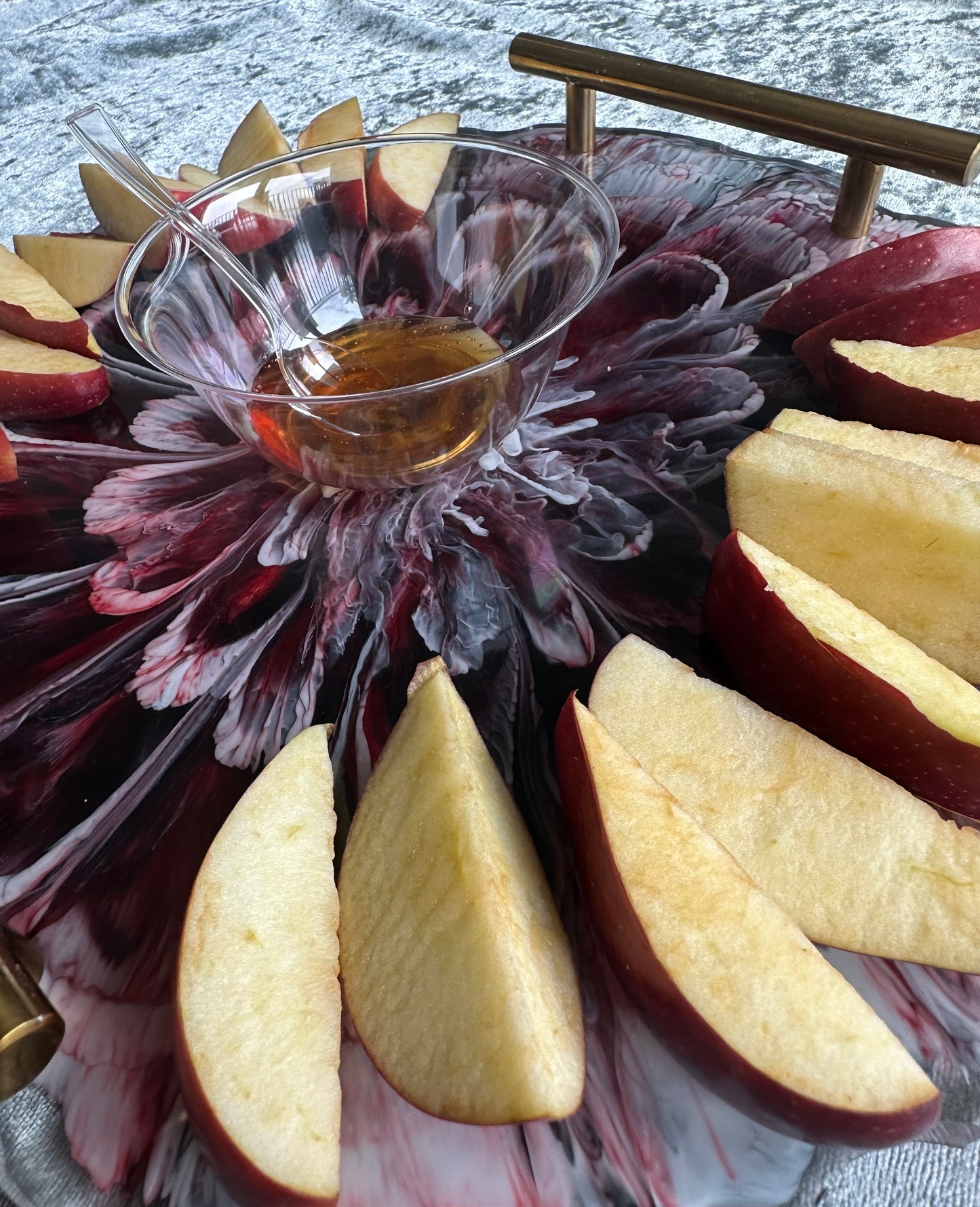 Black and Red Tray