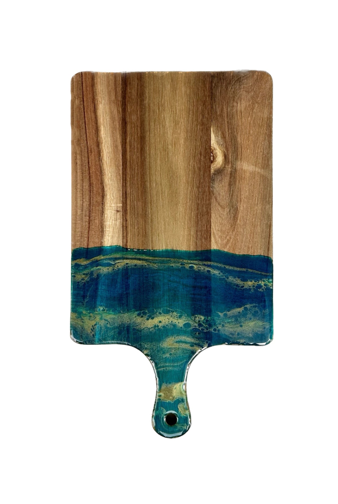 Blue bohemian acacia board